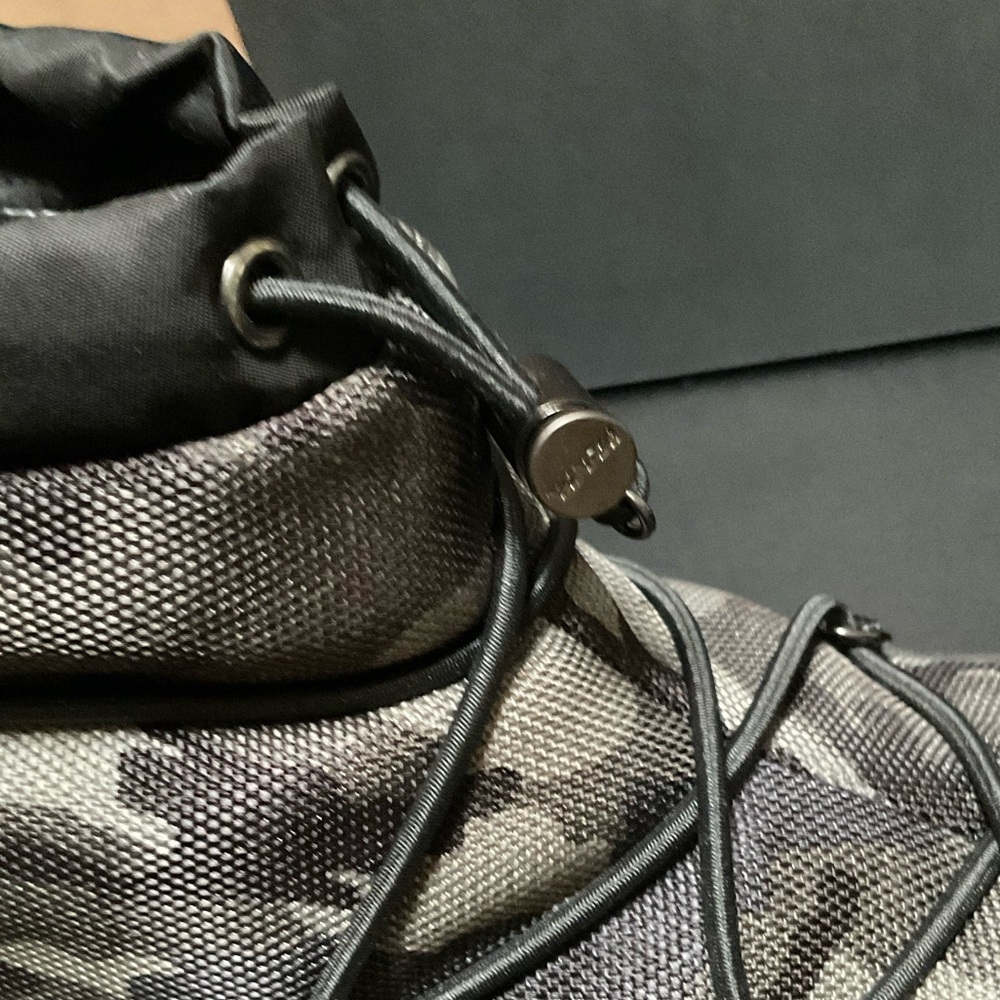 Prada Nylon Camo Boots | Luxury Streetwear Winter Shoes - Picture 10 of 15